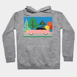 Old School Future Car Hoodie